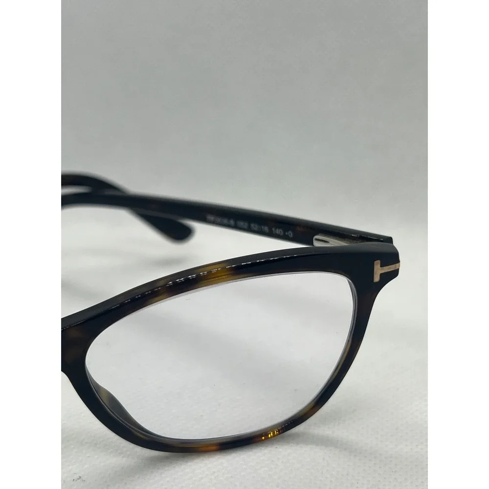 Tom Ford‎ TF5636-B Dark Tortoise Shell Cat Eye Optical Glasses Frames 52-16-140